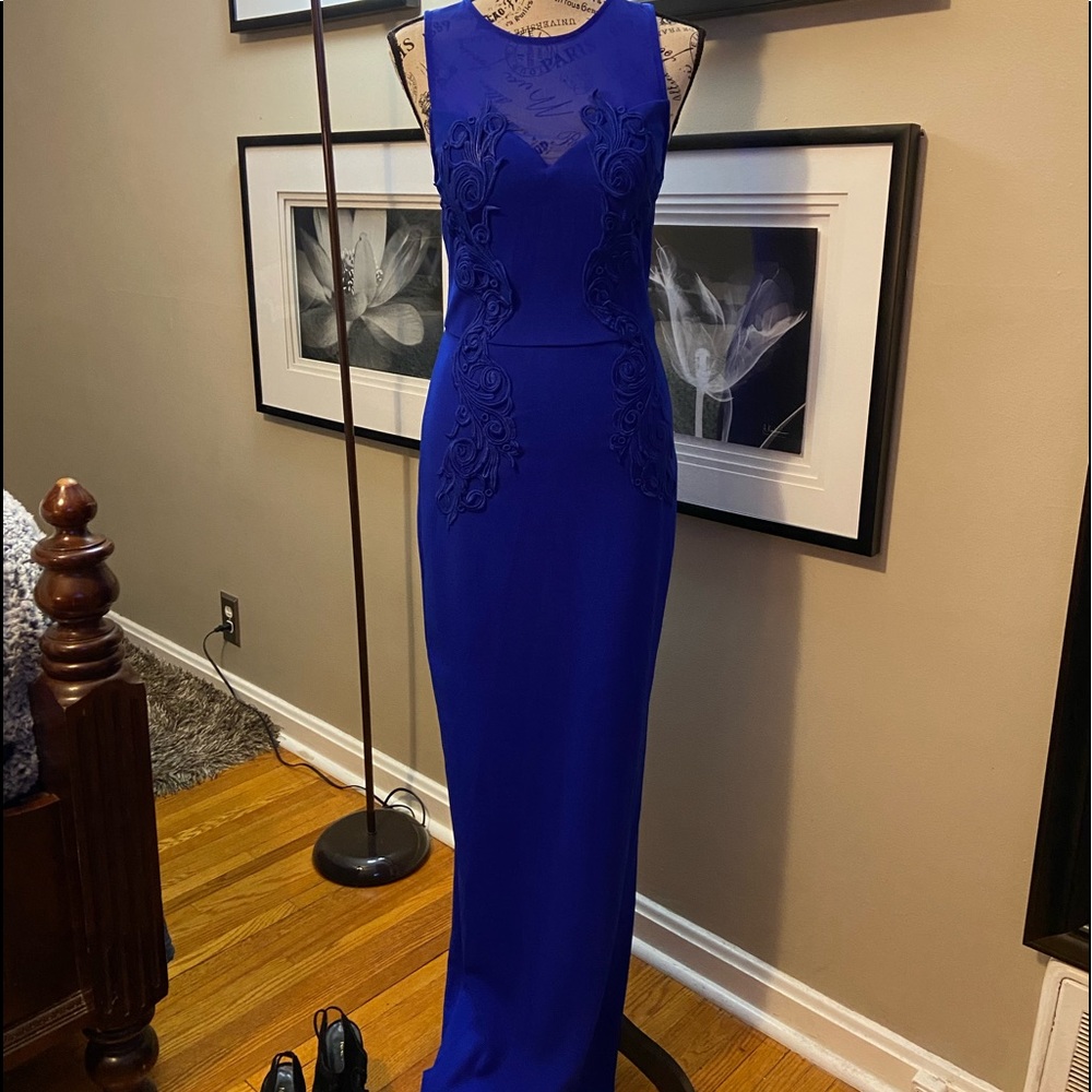 NWT Xtaren Cobalt Blue Formal Dress M